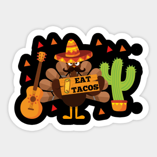 Funny Thanksgiving turkey Sticker